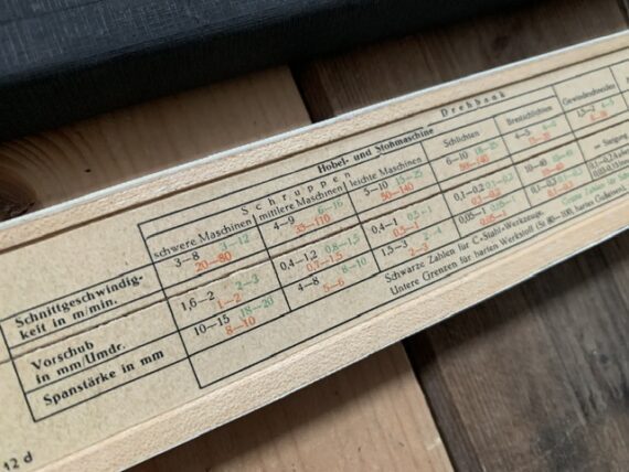 Faber Castell 1/48 Winkel Machine time slide rule 1940 Germany - Image 4