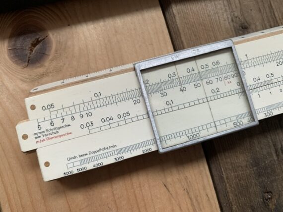 Faber Castell 1/48 Winkel Machine time slide rule 1940 Germany