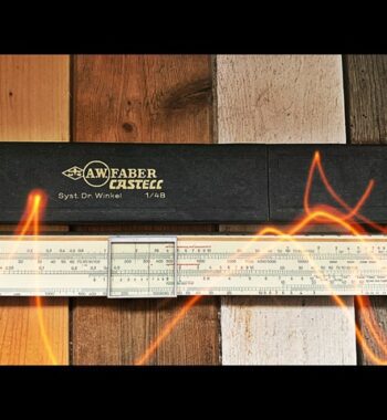 Faber Castell 1/48 Winkel Machine time slide rule 1940 Germany