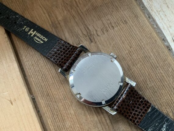 Pontiac steel handwind dress watch 1960 Switzerland Belgium - Image 3