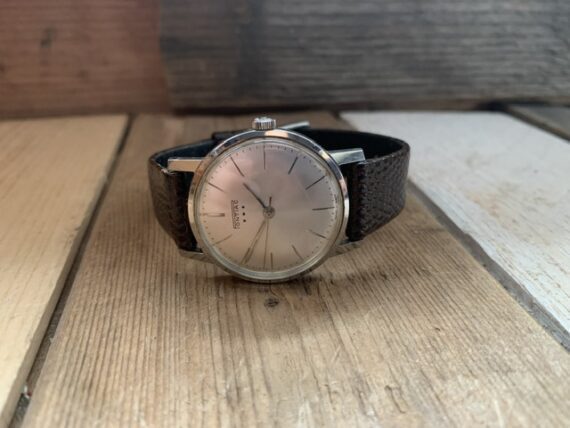 Pontiac steel handwind dress watch 1960 Switzerland Belgium