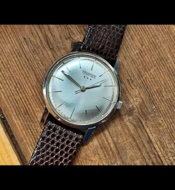 Pontiac steel handwind dress watch 1960 Switzerland Belgium