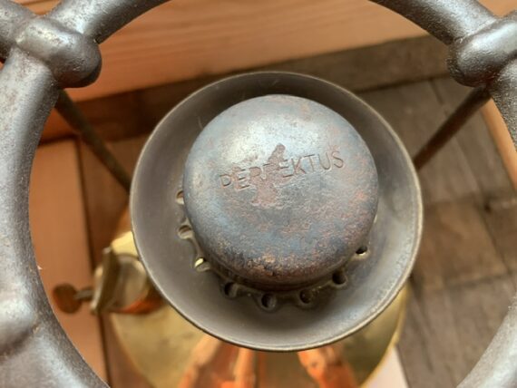 Ernst Hãhnel Perfektus 3 home brass stove 1960 Germany