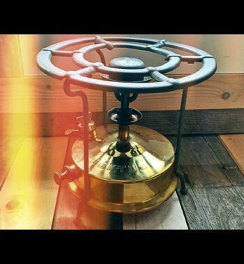 Ernst Hãhnel Perfektus 3 home brass stove 1960 Germany