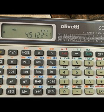 Olivetti SC2000 Scientific calculator 1990 Taiwan