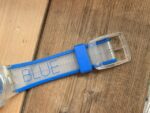 Swatch SUJK 104 Fluid Word BLUE mens quartz watch 2005 Swiss - Image 5