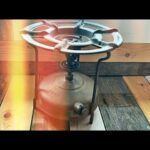 Coleman 518 Solus collapsable brass stove, made in the late 1940's in Canada