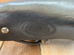 Lepper Concorde leather saddle bike black 1980 Holland - Image 3