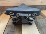 Lepper Concorde leather saddle bike black 1980 Holland - Image 4