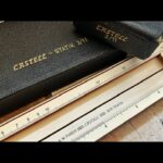 Faber Castell Statistik 3/11 concrete slide rule container 1950 Germany