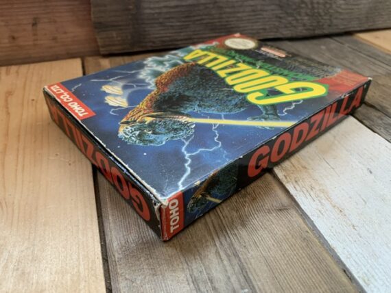 Godzilla NES video game box manual PAL 1992 JAPAN - Image 2