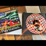 Ridge Racer PS1 video game PAL box manual 1994 Japan