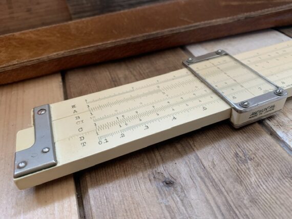 Sun Hemmi 152 Electrical engineer Slide rule in case 1930 Japan