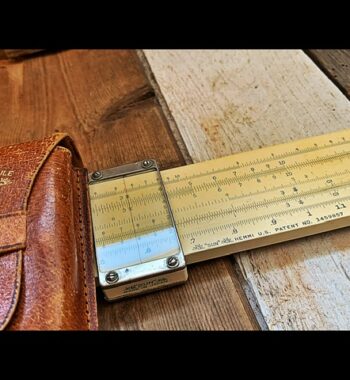 Sun Hemmi 152 Electrical engineer Slide rule in case 1930 Japan