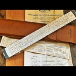 Graphoplex 699 Decilog duplex slide rule full set 1970 France
