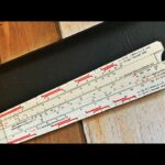 IWA 1312 Forrester timber tree cutting slide rule 1960 Germany