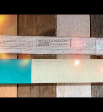 Nestler schul Rietz never used slide rule with container 1970 Germany