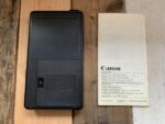 Canon Palmtronic F-51 scientific calculator manual 1976 Japan - Image 3