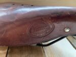 Lepper Weltmeister leather saddle bike brown 1990 Holland