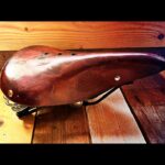 Lepper Weltmeister leather saddle bike brown 1990 Holland