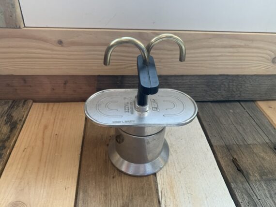 Bialetti OMG mini express percolator 2 cup Italy 1970 - Image 2