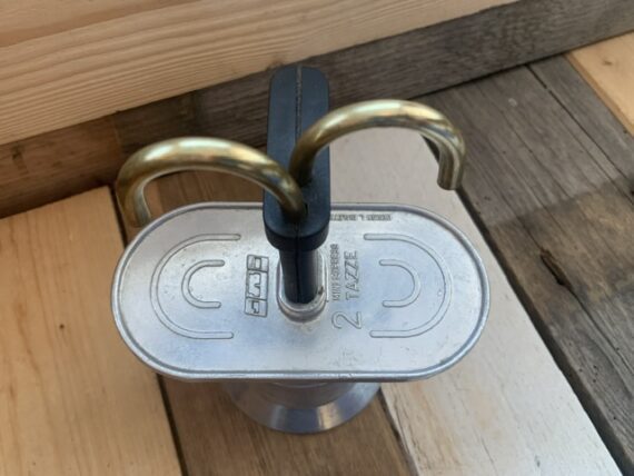 Bialetti OMG mini express percolator 2 cup Italy 1970