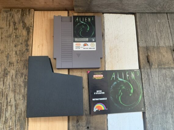 Alien 3 NES video game PAL manual 1992 Japan - Image 2