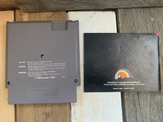 Alien 3 NES video game PAL manual 1992 Japan - Image 3