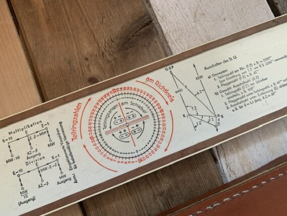 Faber Castell Wichmann Richtschieber slide rule 1940 Germany - Image 4
