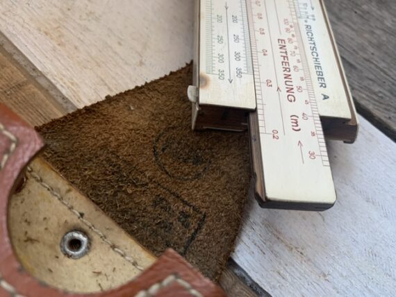 Faber Castell Wichmann Richtschieber slide rule 1940 Germany - Image 6