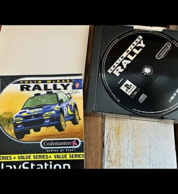 Rally Colin McRae PS1 video game PAL box manual 1998 Japan