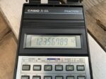 Casio fx-82L Fraction electronic scientific calculator 1990 Japan