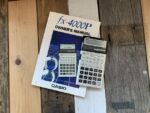 Casio fx-4000P Scientific programmable calculator manual 1984 Japan - Image 3