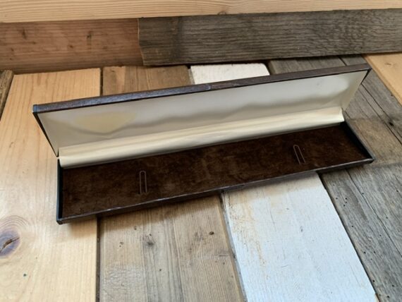 Certina brown mens dress watch box 1970 Switzerland