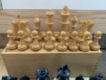 Lardy staunton Chess set K74 larger size weighted 1960 France