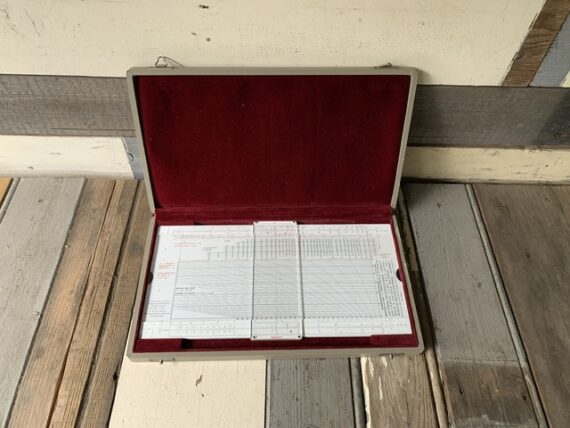 Aristo 90103 international Wire slide rule in box 1960 Germany - Image 8