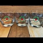 3 Whisky glasses for Inver House Scotch whisky 1980