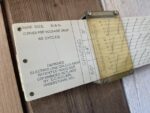 Dennert Pape CC Moler Electric line calculator slide rule 1935 Germany USA