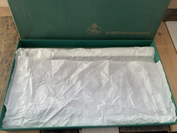 Faber Castell projection slide rule 310/52 box 1960 Germany - Image 3