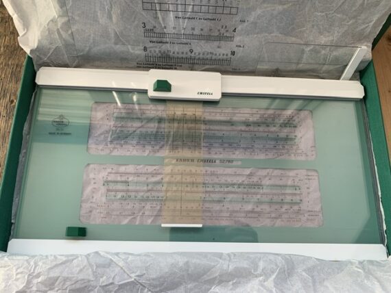 Faber Castell projection slide rule 310/52 box 1960 Germany - Image 5