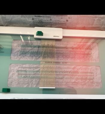 Faber Castell projection slide rule 310/52 box 1960 Germany
