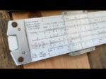 Nestler Electronic I slide rule 0297 sleeve 1970 Germany