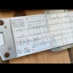 Nestler Electronic I slide rule 0297 sleeve 1970 Germany