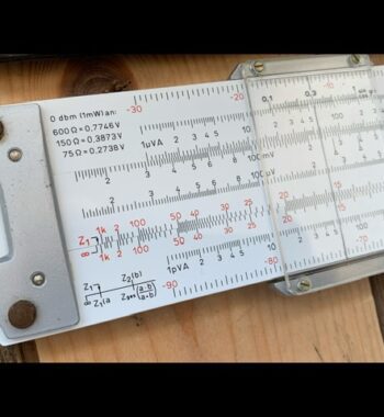 Nestler Electronic I slide rule 0297 sleeve 1970 Germany