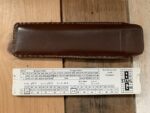 Aristo 80136 BG woven concrete pocket slide rule case 1960 Germany