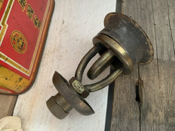 Phoebus 30 small brass camping stove in tin 1950 Austria - Image 7