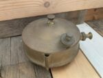 Phoebus 30 small brass camping stove in tin 1950 Austria - Image 8