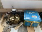 Optimus 48L brass camping Stove in tin 1960 Sweden - Image 10