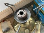 Optimus 48L brass camping Stove in tin 1960 Sweden - Image 12