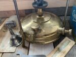 Optimus 48L brass camping Stove in tin 1960 Sweden - Image 13